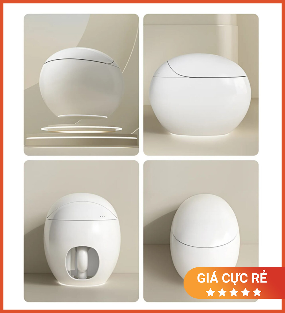 Bồn Cầu Trứng Thông Minh G8 Premium – 2025
