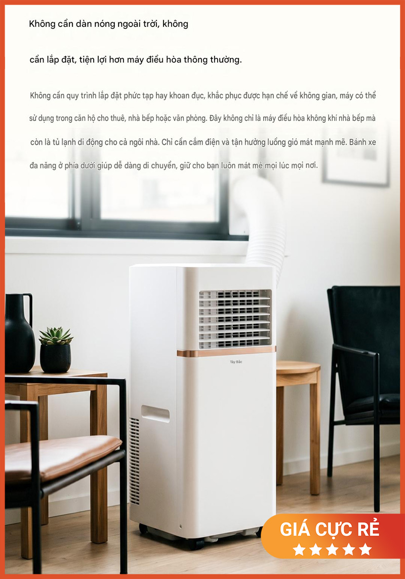 Điều Hòa Di Động Thông Minh MAX NWT 9000BTU 2026
