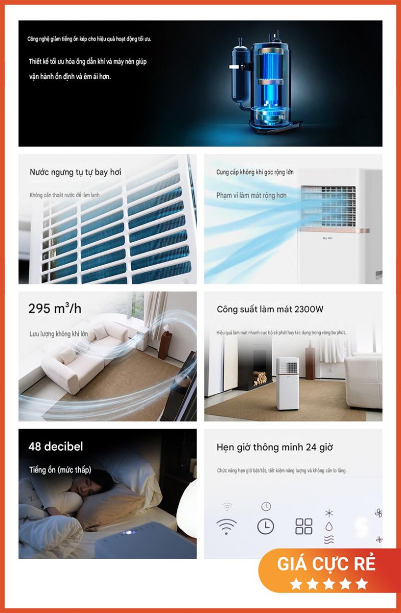 Điều Hòa Di Động Thông Minh MAX NWT 9000BTU 2026