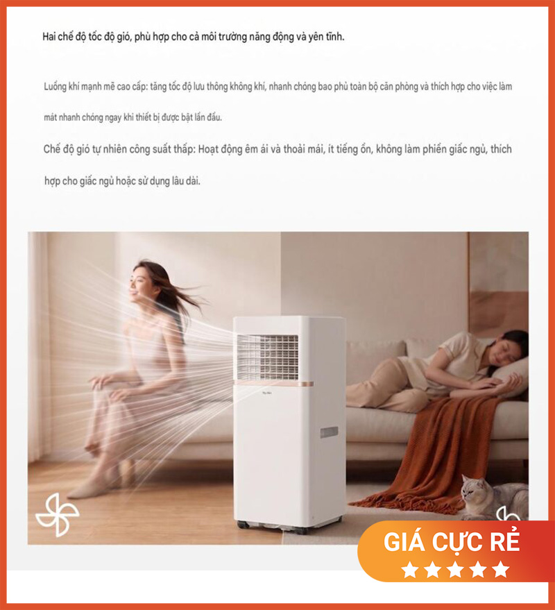 Điều Hòa Di Động Thông Minh MAX NWT 9000BTU 2026