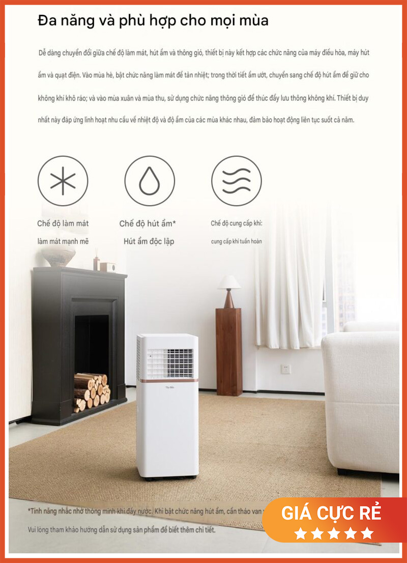 Điều Hòa Di Động Thông Minh MAX NWT 9000BTU 2026